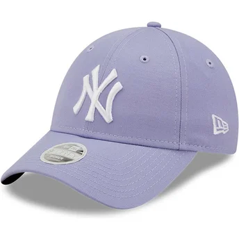 Cepur izliekta violets regulējams 9FORTY League Essential no New York Yankees MLB no New Era