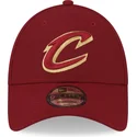 gorra-curva-roja-ajustable-9forty-the-league-de-cleveland-cavaliers-nba-de-new-era