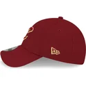 gorra-curva-roja-ajustable-9forty-the-league-de-cleveland-cavaliers-nba-de-new-era