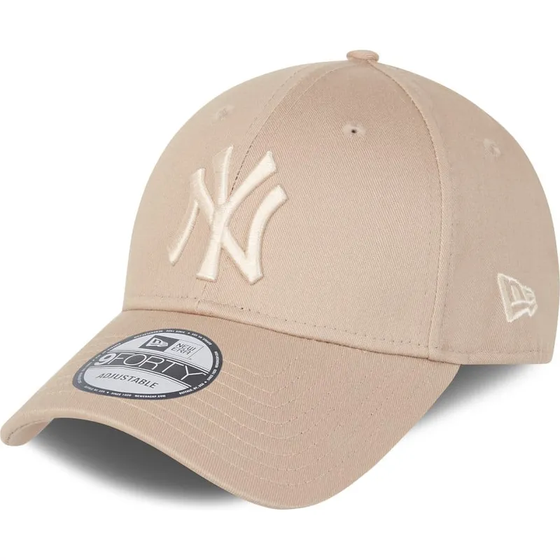 cap-izliekta-beige-adjustable-strap-9forty-league-essential-no-new-york-yankees-mlb-no-new-era cap-izliekta-beige-adjustable-strap-9forty-league-essential-no-new-york-yankees-mlb-no-new-era