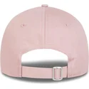 gorra-curva-rosa-claro-ajustable-con-logo-blanco-9forty-league-essential-de-new-york-yankees-mlb-de-new-era