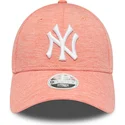 gorra-curva-rosa-ajustable-para-mujer-9forty-jersey-de-new-york-yankees-mlb-de-new-era