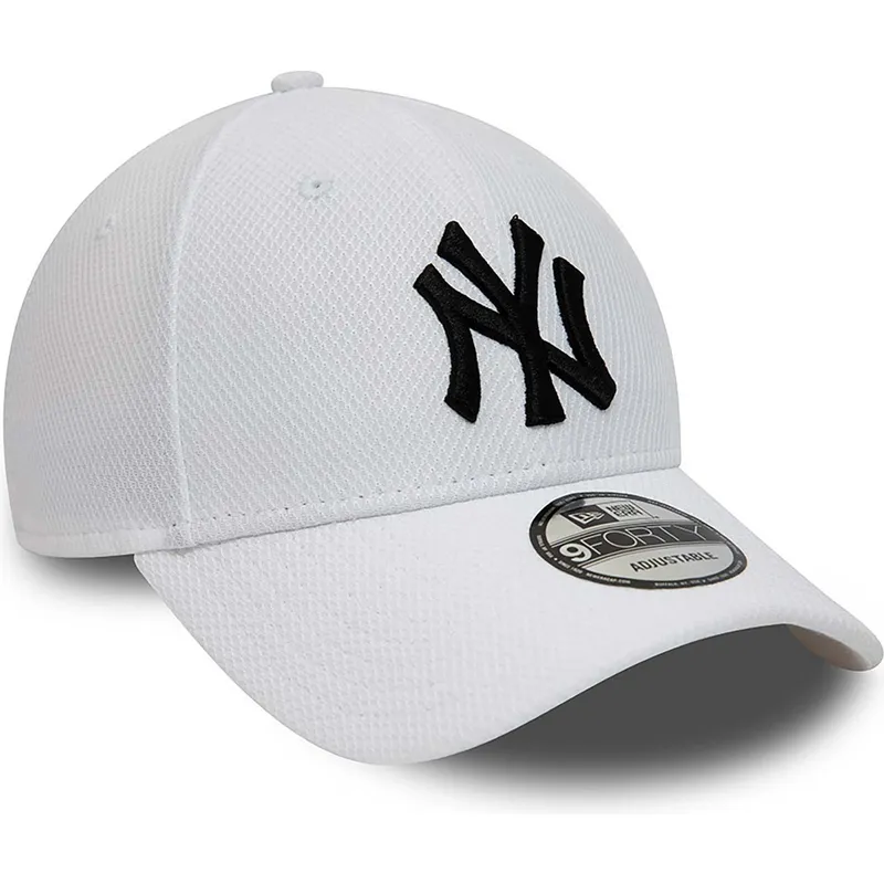 cepur-izliekta-balts-regulejams-9forty-diamond-era-essential-no-new-york-yankees-mlb-no-new-era