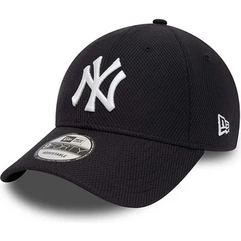 Cepur izliekta tumši zils regulējama lente 9FORTY Diamond Era Essential no New York Yankees MLB no New Era