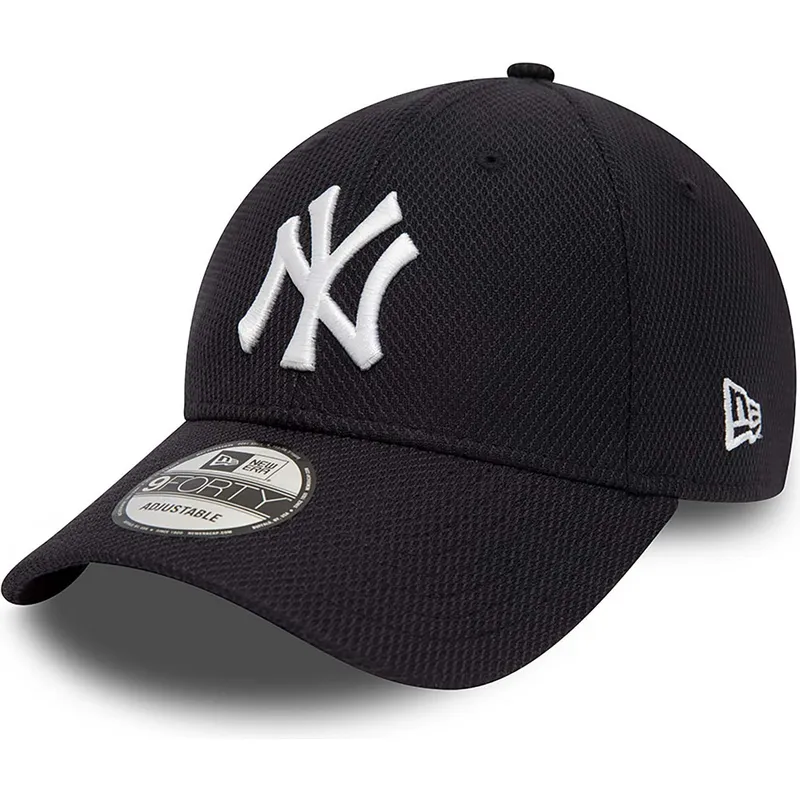 cap-izliekta-navy-blue-adjustable-strap-9forty-diamond-era-essential-no-new-york-yankees-mlb-no-new-era