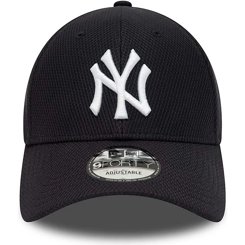 cap-izliekta-navy-blue-adjustable-strap-9forty-diamond-era-essential-no-new-york-yankees-mlb-no-new-era