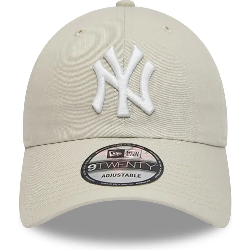 cap-izliekta-beige-adjustable-strap-9twenty-league-essential-no-new-york-yankees-mlb-no-new-era
