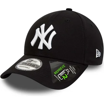 Cap izliekta black adjustable strap 9FORTY REPREVE League Essential no New York Yankees MLB no New Era