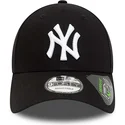 schwarze-verstellbare-9forty-repreve-league-essential-kappe-der-new-york-yankees-mlb-von-new-era