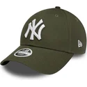 cap-izliekta-green-adjustable-strap-9forty-league-essential-no-new-york-yankees-mlb-no-new-era