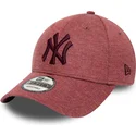 cepur-izliekta-sarkans-regulejams-9forty-jersey-essential-no-new-york-yankees-mlb-no-new-era