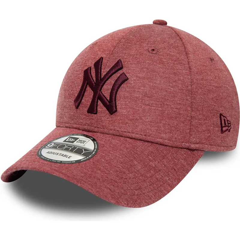 cepur-izliekta-sarkans-regulejams-9forty-jersey-essential-no-new-york-yankees-mlb-no-new-era