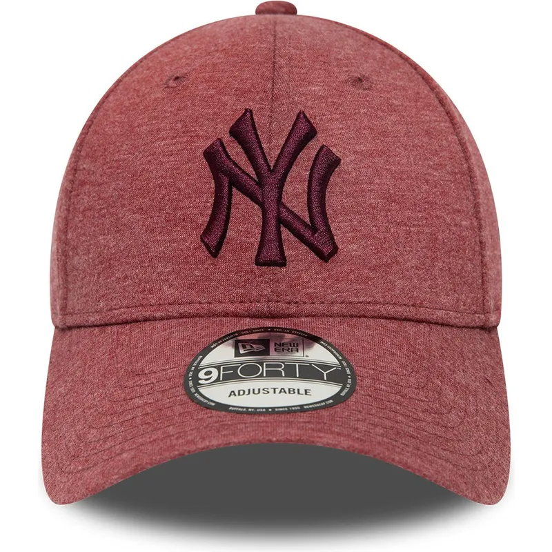 cepur-izliekta-sarkans-regulejams-9forty-jersey-essential-no-new-york-yankees-mlb-no-new-era