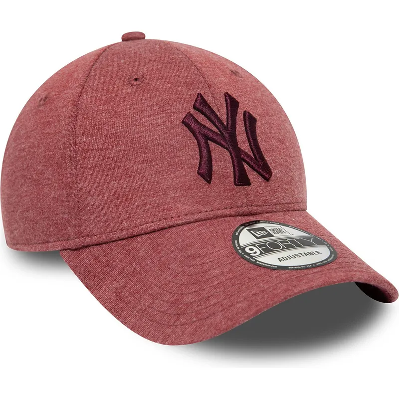 cepur-izliekta-sarkans-regulejams-9forty-jersey-essential-no-new-york-yankees-mlb-no-new-era