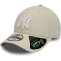 cap-izliekta-beige-adjustable-strap-9forty-repreve-league-essential-no-new-york-yankees-mlb-no-new-era
