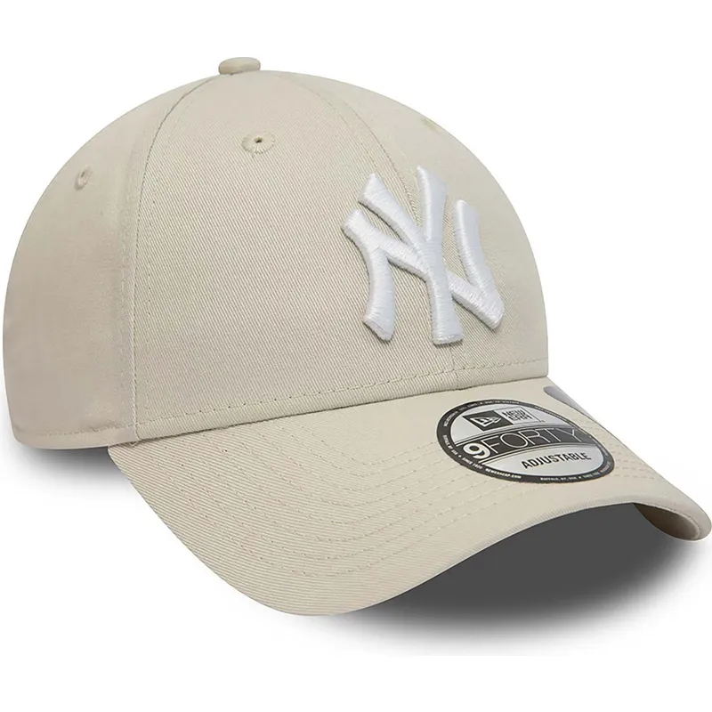cap-izliekta-beige-adjustable-strap-9forty-repreve-league-essential-no-new-york-yankees-mlb-no-new-era