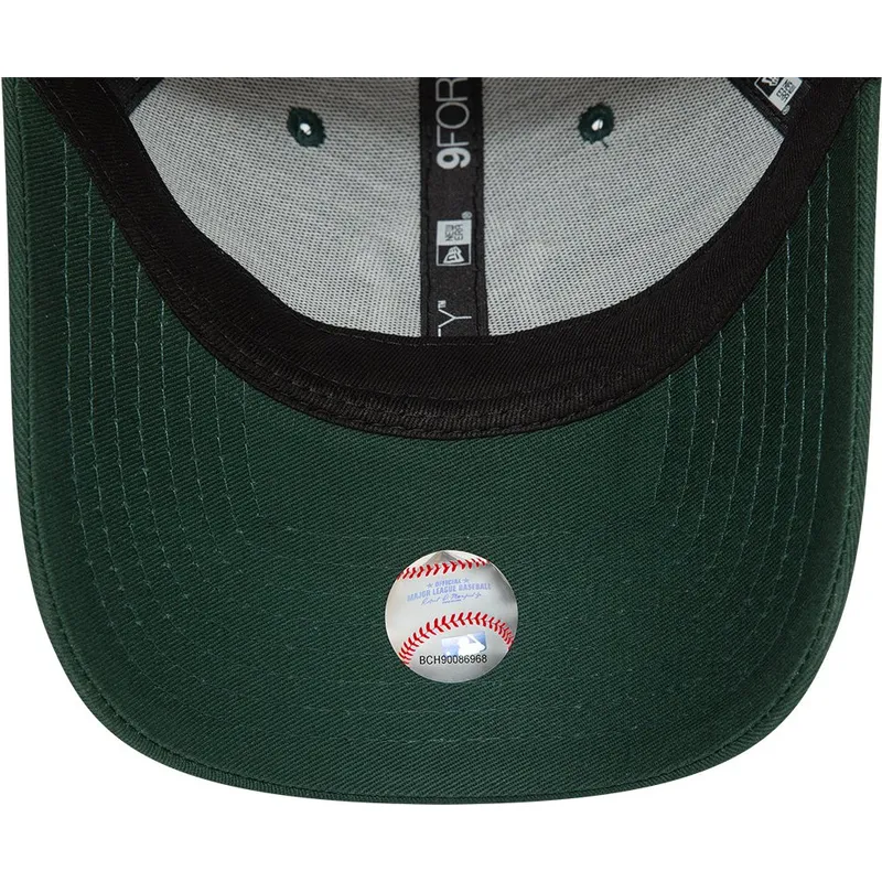 cap-izliekta-green-adjustable-strap-9forty-league-essential-no-new-york-yankees-mlb-no-new-era