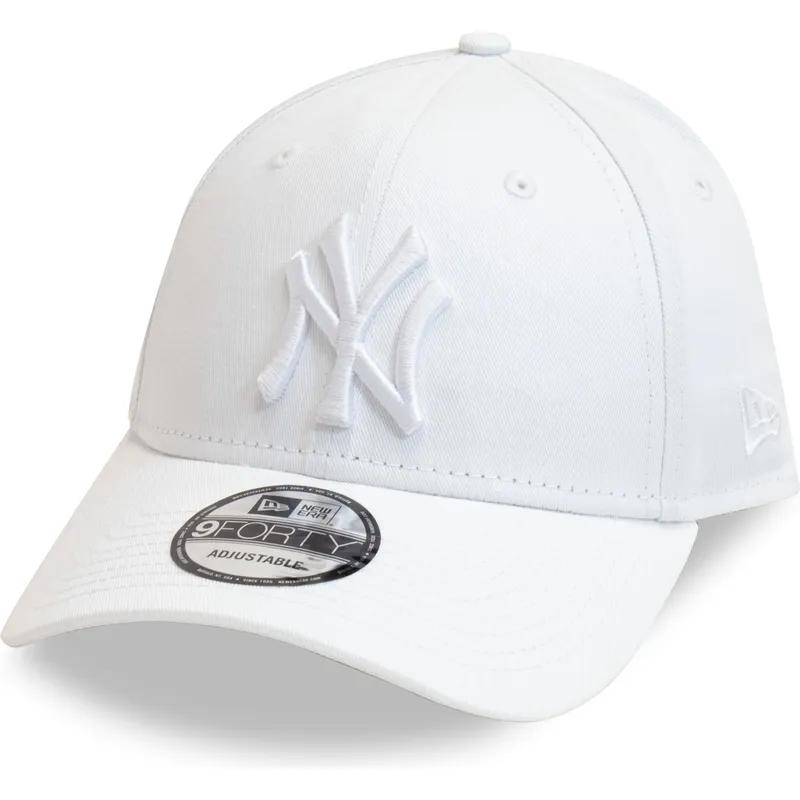 cap-izliekta-white-adjustable-strap-9forty-league-essential-no-new-york-yankees-mlb-no-new-era cap-izliekta-white-adjustable-strap-9forty-league-essential-no-new-york-yankees-mlb-no-new-era