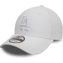 cap-izliekta-white-adjustable-strap-9forty-league-essential-no-los-angeles-dodgers-mlb-no-new-era