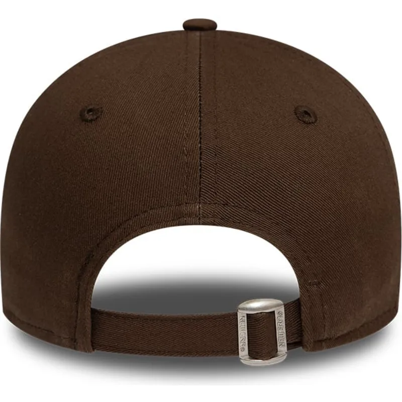 cap-izliekta-brown-adjustable-strap-9forty-league-essential-no-new-york-yankees-mlb-no-new-era