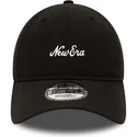 cepur-izliekta-melns-regulejams-9twenty-repreve-heritage-script-no-new-era
