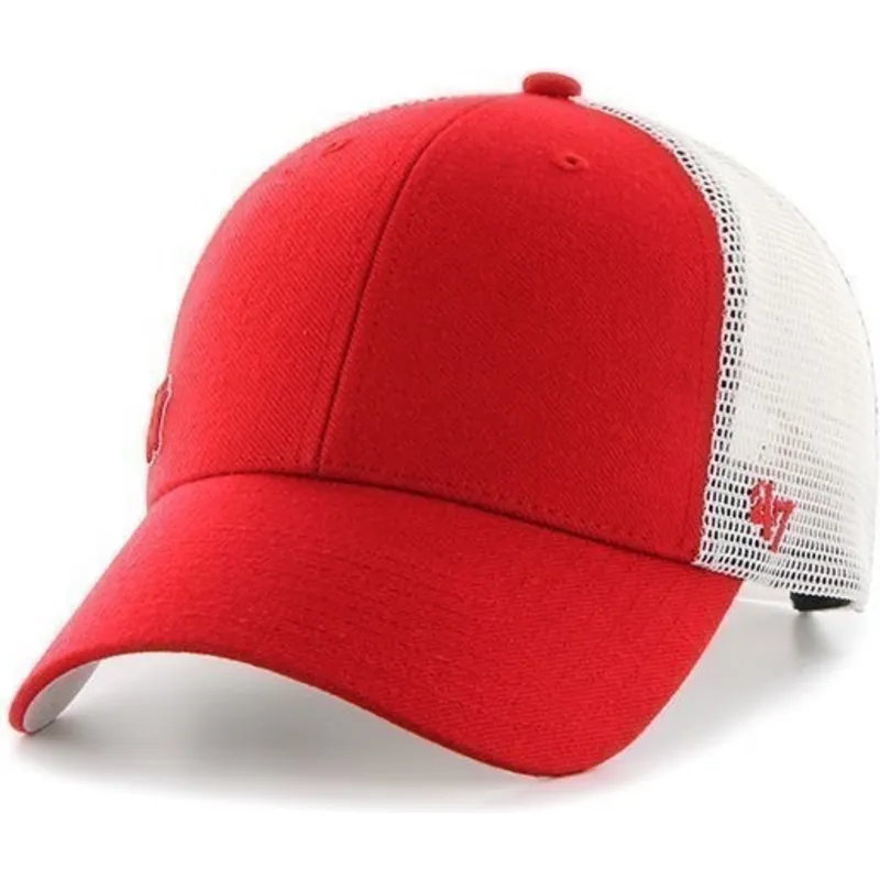 cepur-izliekta-truckeris-sarkans-snapback-no-new-york-yankees-mlb-no-47-brand
