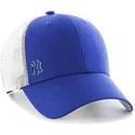 cepur-izliekta-truckeris-zils-snapback-no-new-york-yankees-mlb-no-47-brand