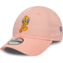 verstellbare-rosa-kinderkappe-9forty-tweety-looney-tunes-von-new-era
