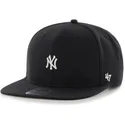 cepur-plakana-melns-snapback-no-new-york-yankees-mlb-no-47-brand