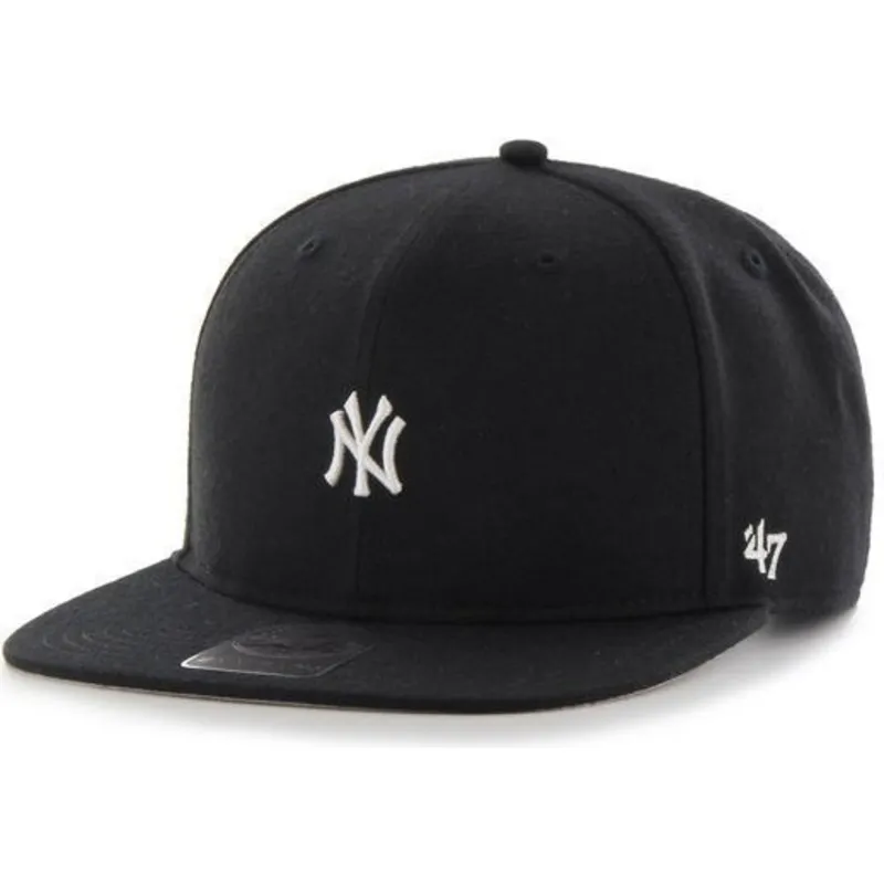 cepur-plakana-melns-snapback-no-new-york-yankees-mlb-no-47-brand cepur-plakana-melns-snapback-no-new-york-yankees-mlb-no-47-brand