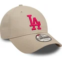 cepur-izliekta-bess-regulejams-rosa-9forty-league-essential-no-los-angeles-dodgers-mlb-no-new-era