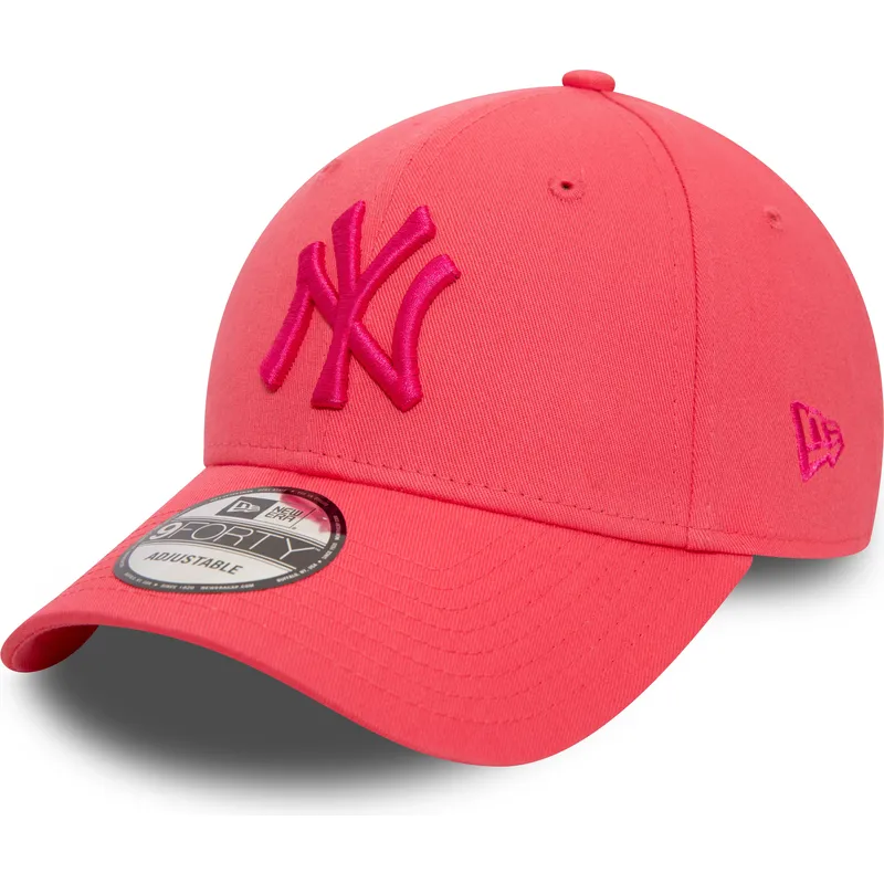 cepur-izliekta-roza-regulejams-9forty-league-essential-no-new-york-yankees-mlb-no-new-era