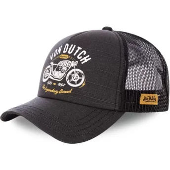 Czapka trucker czarna CREW9 od Von Dutch