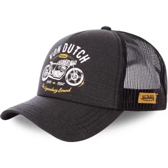 Von Dutch CREW9 Black Trucker Hat
