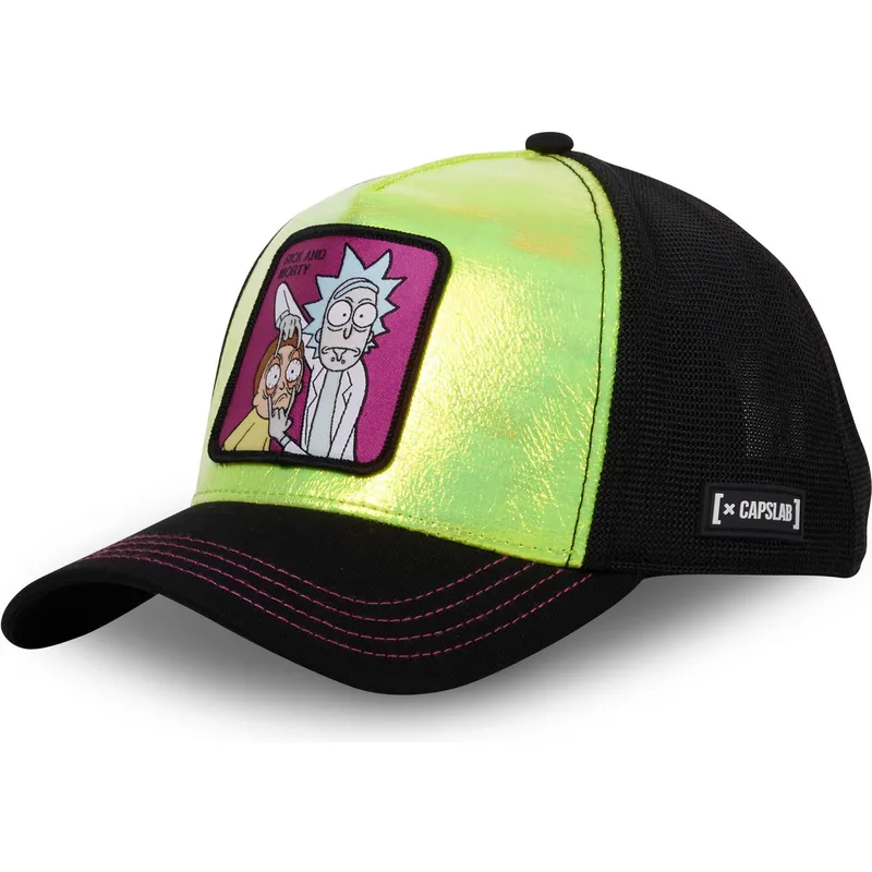 cepur-izliekta-truckeris-zals-snapback-ope-rick-un-morty-riks-un-mortijs-no-capslab