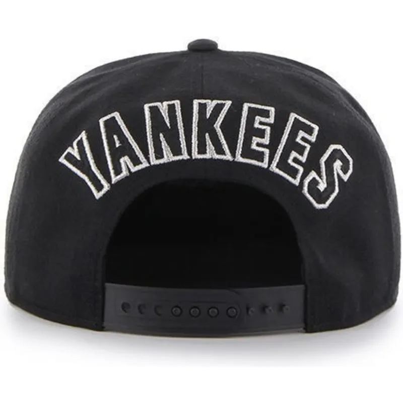cepur-plakana-melns-snapback-grande-no-new-york-yankees-mlb-no-47-brand