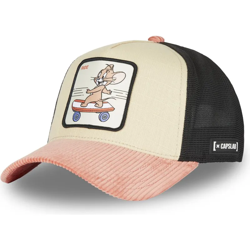 cepur-izliekta-truckeris-daudzkrasains-snapback-ride-rid-jerry-looney-tunes-no-capslab