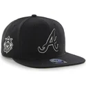 cepur-plakana-melns-snapback-no-atlanta-braves-mlb-no-47-brand