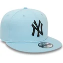 cepur-plakana-zils-snapback-9fifty-league-essential-no-new-york-yankees-mlb-no-new-era