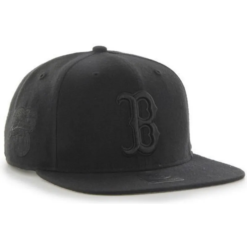 cepur-plakana-melns-snapback-no-boston-red-sox-mlb-no-47-brand cepur-plakana-melns-snapback-no-boston-red-sox-mlb-no-47-brand
