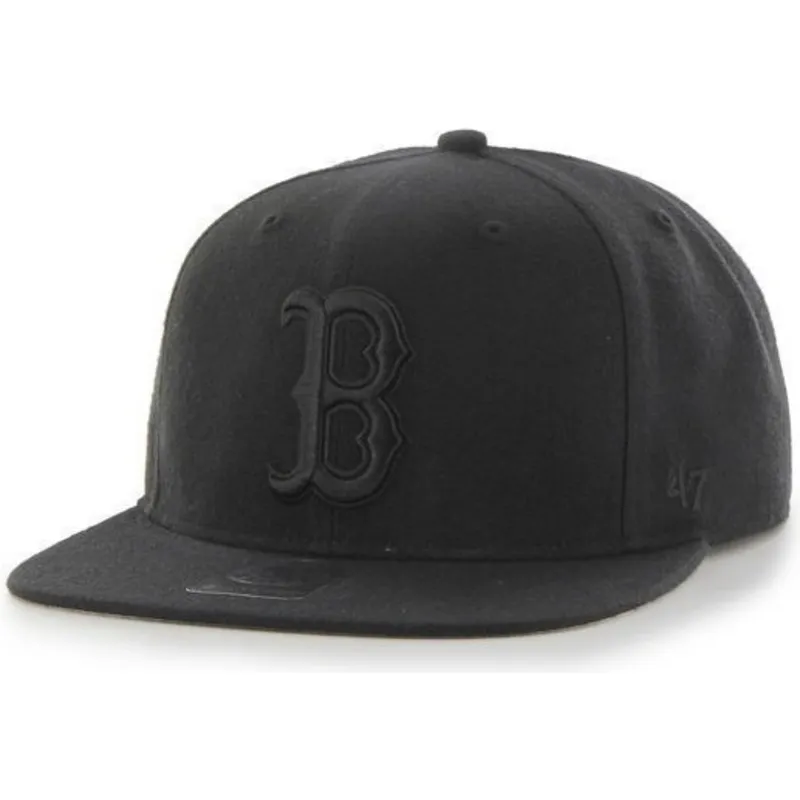 cepur-plakana-melns-snapback-no-boston-red-sox-mlb-no-47-brand cepur-plakana-melns-snapback-no-boston-red-sox-mlb-no-47-brand