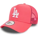 cepur-izliekta-truckeris-roza-snapback-a-frame-league-essential-no-los-angeles-dodgers-mlb-no-new-era