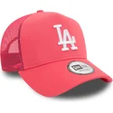 cepur-izliekta-truckeris-roza-snapback-a-frame-league-essential-no-los-angeles-dodgers-mlb-no-new-era