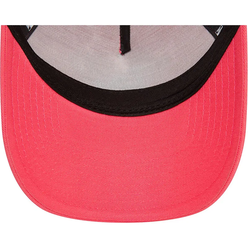 cepur-izliekta-truckeris-roza-snapback-a-frame-league-essential-no-los-angeles-dodgers-mlb-no-new-era