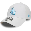 cepur-izliekta-balts-regulejams-9forty-team-outline-no-los-angeles-dodgers-mlb-no-new-era