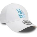 cepur-izliekta-balts-regulejams-9forty-team-outline-no-los-angeles-dodgers-mlb-no-new-era