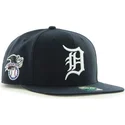 detroit-tigers-mlb-sure-shot-snapback-kappe-in-schwarz-von-47-brand
