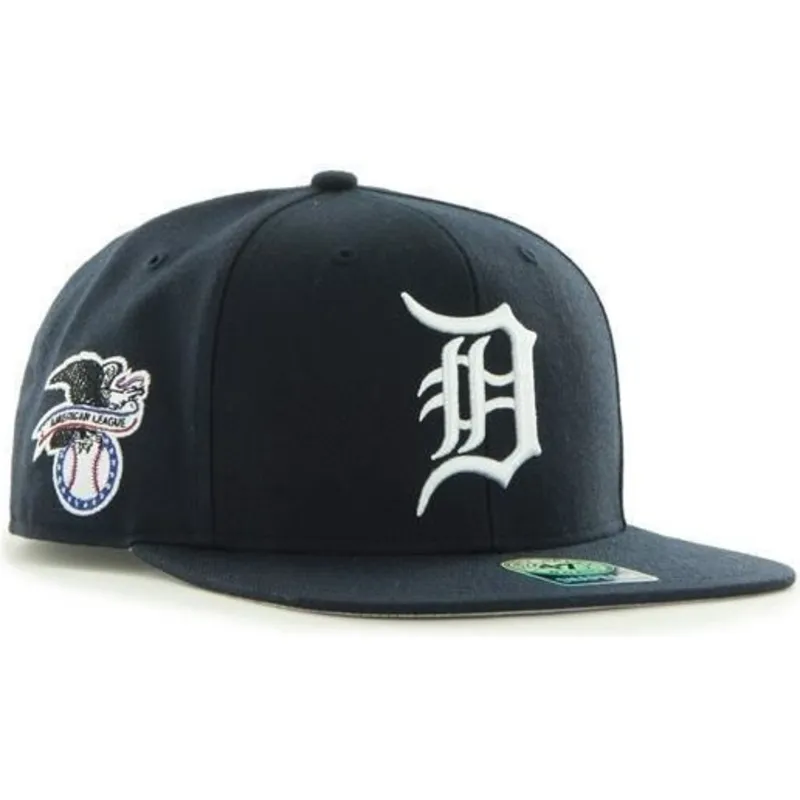 cepur-plakana-tumsi-zils-snapback-no-detroit-tigers-mlb-no-47-brand