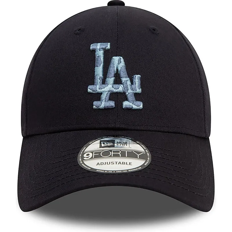 cepur-izliekta-tumsi-zils-regulejams-9forty-animal-infill-no-los-angeles-dodgers-mlb-no-new-era