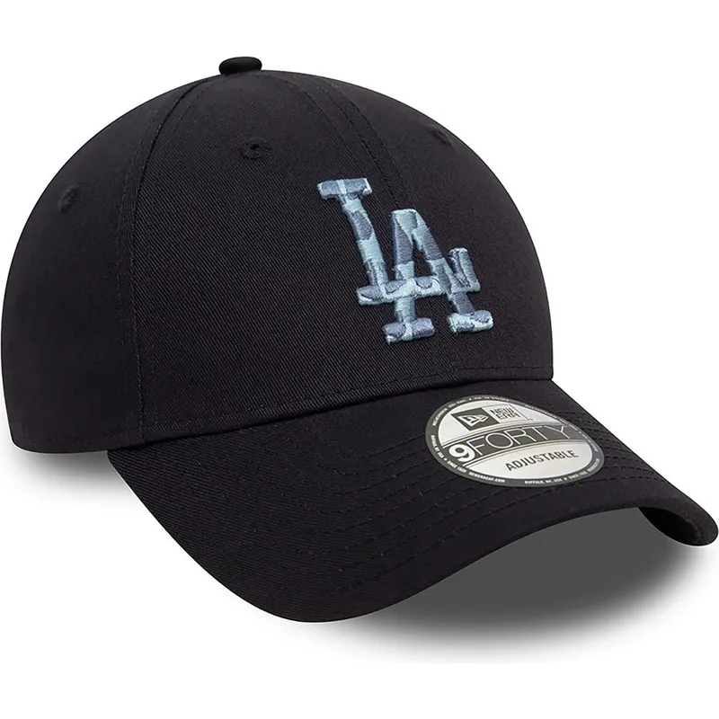 cepur-izliekta-tumsi-zils-regulejams-9forty-animal-infill-no-los-angeles-dodgers-mlb-no-new-era
